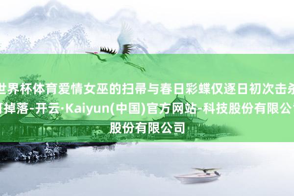 世界杯体育爱情女巫的扫帚与春日彩蝶仅逐日初次击杀可掉落-开云·Kaiyun(中国)官方网站-科技股份有限公司