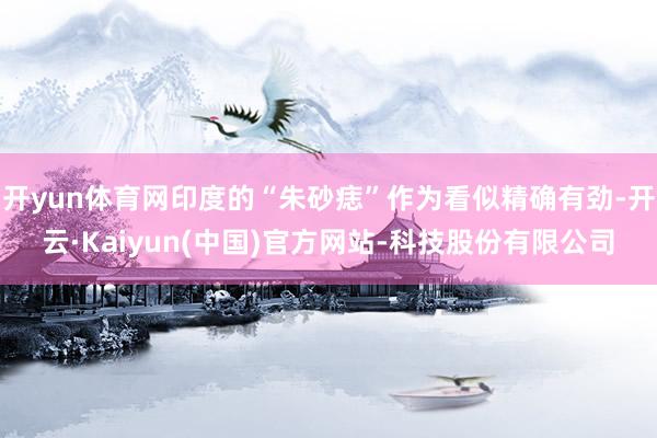 开yun体育网印度的“朱砂痣”作为看似精确有劲-开云·Kaiyun(中国)官方网站-科技股份有限公司
